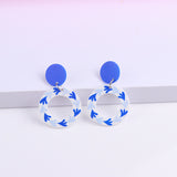 Blue And White Porcelain Series Eardrops Are Simple – Stylish Gifts — 2