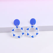 Blue And White Porcelain Series Eardrops Are Simple – Stylish Gifts — 2