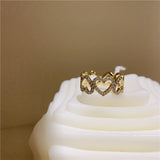 Ladies Temperament Sweet Multiple Love Rings – Gifts for Couples — 4