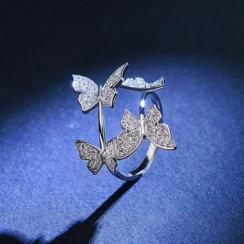Adjustable butterfly ring – Everyday Gifts — 2