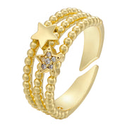 Micro-set Ring, Ring, Adjustable Ring, Butterfly – Stylish Gifts — 20