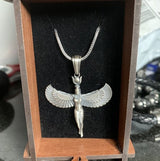 Alloy Wing Shape Angel Wing Pendant Necklace – Jewelry Gift Ideas — 6