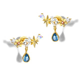 Amusement Park Blue Water Drop Earrings – Practical Gifts — 2