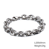 Domineering Punk Hip Hop Stainless Steel Bracelet – Jewelry Gift Ideas — 2