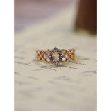 Japanese Christmas Ring Snow Crystal – Stylish Gifts — 5