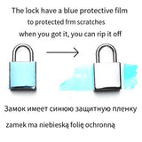 Punk Chain Lock Pendant Necklace Women Men Hip – Jewelry Gift Ideas — 3