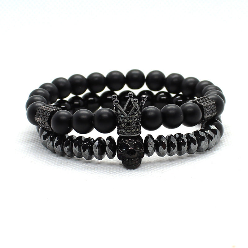 Natural stone men's bracelet – Jewelry Gift Ideas — 1
