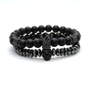 Natural stone men's bracelet – Jewelry Gift Ideas — 1