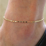 All-match Fresh And Popular Simple Beach Chain Anklet – Outdoor Gifts — 1
