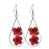 Transparent Natural Dried Flower Earrings – Everyday Gifts — 3