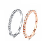 Micro Inlaid Fashion Full Diamond Thin Ring Band – Stylish Gifts — 3
