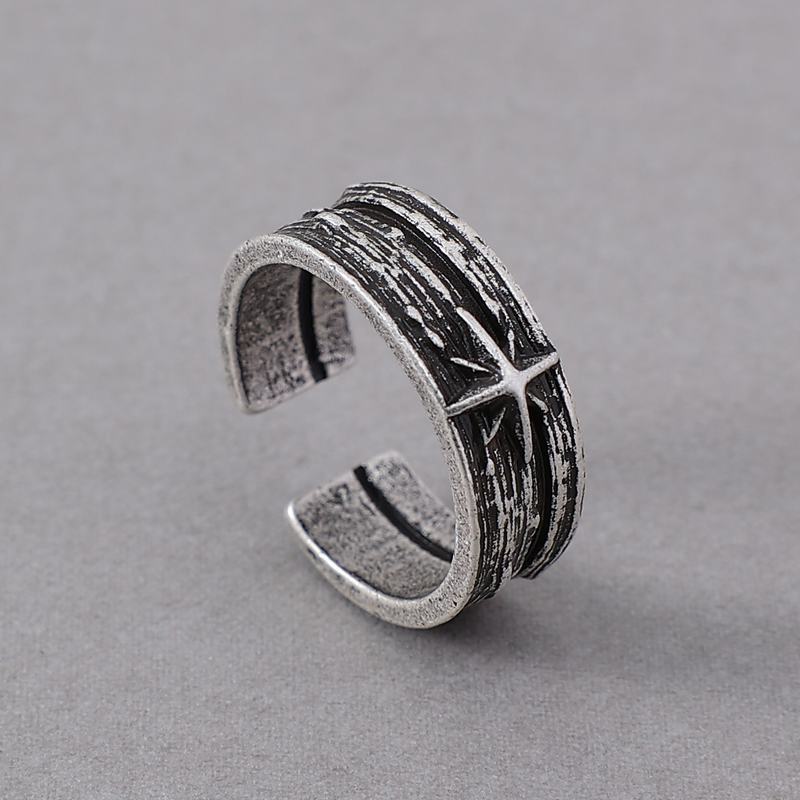 Retro Ring Punk Male Open Ring Personality – Gifts for Him — 1