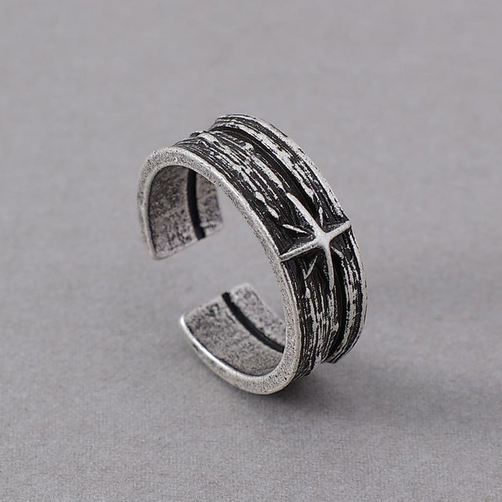 Retro Ring Punk Male Open Ring Personality – Gifts for Him — 1