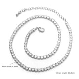 Round Zircon Short Chain Necklace For Women – Jewelry Gift Ideas — 6