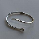 Simple plain silver bracelet – Jewelry Gift Ideas — 4