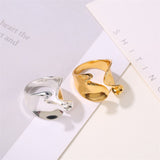Solid geometry lady ring – Unique Gift Ideas — 4