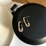 Brooch Full Diamond Fashion Earrings – Stylish Gifts — 5