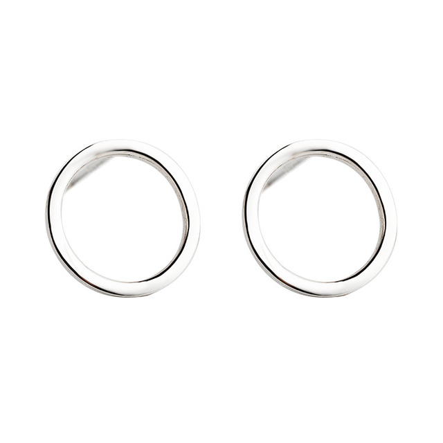 Plain Tremella Pin Round Earrings – Thoughtful Gifts — 1