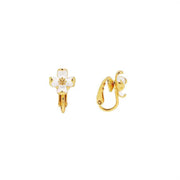 Vintage Flower Earrings Hong Kong Style French Style – Stylish Gifts — 9