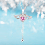 Female Romantic Angel Moves Wings Pendant – Jewelry Gift Ideas — 5