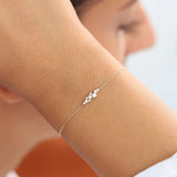 Women's Sterling Silver Diamond-embedded Simple – Jewelry Gift Ideas — 4