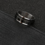 Men's Titanium Steel Ring Student Lettering – Jewelry Gift Ideas — 3