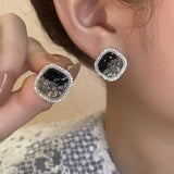 Zircon Gradient Crystal Geometric Earrings – Stylish Gifts — 5