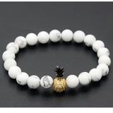 Pineapple micro inlaid zircon couple bracelet – Jewelry Gift Ideas — 4