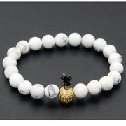 Pineapple micro inlaid zircon couple bracelet – Jewelry Gift Ideas — 4