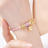 Creative Four Leaf Turf Rope Bracelet Women's – Jewelry Gift Ideas — 4