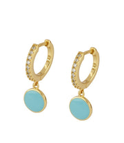 Creative Color Painted Ring Ear Clip Retro – Stylish Gifts — 3
