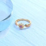 Sterling Silver Amethyst Ring Girl – Gifts for Kids — 2