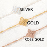 Women's Hollow Four-leaf Clover Stainless Steel – Jewelry Gift Ideas — 4
