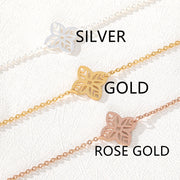 Women's Hollow Four-leaf Clover Stainless Steel – Jewelry Gift Ideas — 4