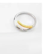 A Pair Of Silver Simple Wheat Ear Rings – Stylish Gifts — 2