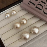 Large Pearl Retro Earrings Super Light Luxury High-grade – Gift Ideas — 5
