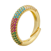 Micro Inlaid Zircon Multicolor Colorful Crystals – Thoughtful Gifts — 5