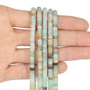 4 2mm Abacus Beads Right Angle Wafer Bracelet – Jewelry Gift Ideas — 7