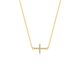 S925 Sterling Silver Cross Pendant Necklace – Jewelry Gift Ideas — 7