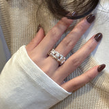 S925 Sterling Silver Korean Fashion Tie Ring – Stylish Gifts — 3