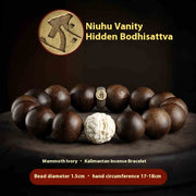 Agarwood Bracelet Mammoth Ivory Women's Buddha – Jewelry Gift Ideas — 4