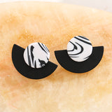 Marble Simple European And American Geometric Stud – Stylish Gifts — 2