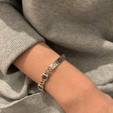 Women's Silver Stitching Bracelet Retro Fashion – Stylish Gifts — 5