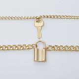 Vintage key lock pendant necklace – Jewelry Gift Ideas — 2