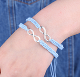 2pcs/pair Handmade Rope Chain Bracelet – Jewelry Gift Ideas — 3