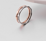 Titanium Steel Couple Ring – Gifts for Couples — 4