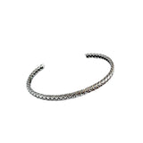 925 Sterling Silver Woven Pattern Adjustable – Jewelry Gift Ideas — 6