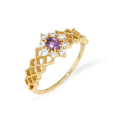 Amethyst Gorgeous Ring Natural Gem Girl – Gifts for Kids — 5