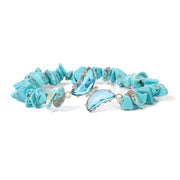 Women's Natural Lapis Lazuli Gravel Stretch – Jewelry Gift Ideas — 6