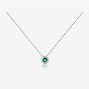 Simple All-match Sterling Silver Pebble Necklace – Jewelry Gift Ideas — 3